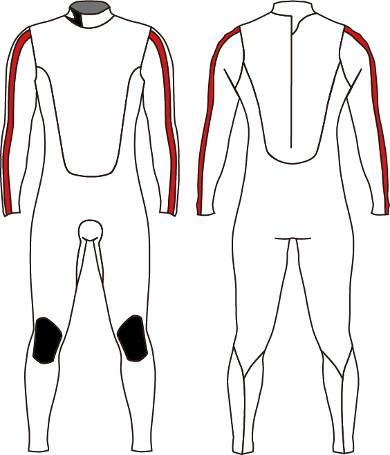 BACK ZIP